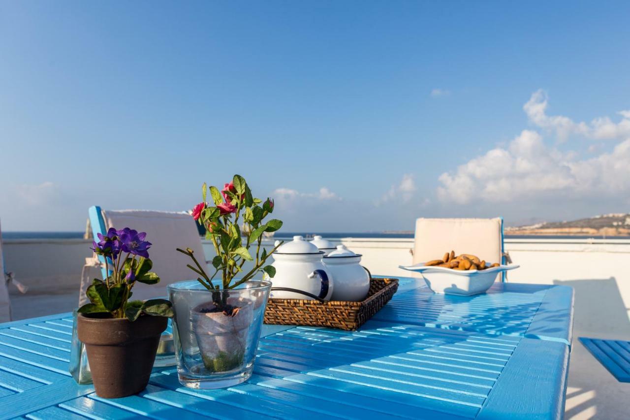 Apartamento Sea View Penthouse With Roof Garden La Canea Exterior foto